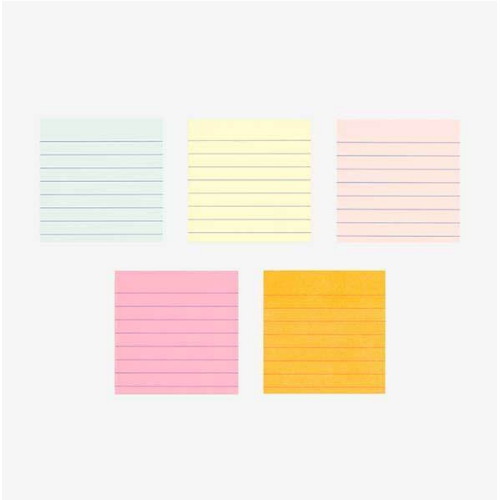 더블에이 라인 스티키 노트 점착 메모지 76x76mm (36개)_이미지