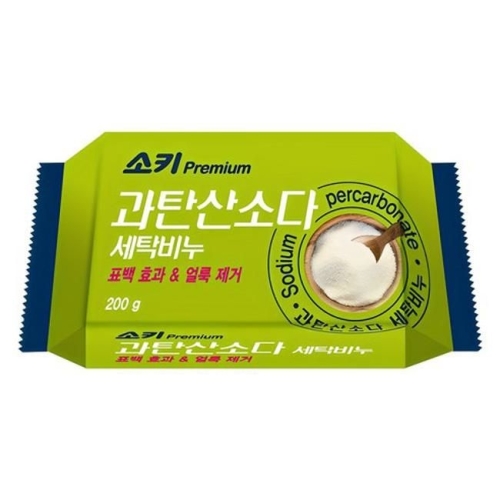무궁화 소키 프리미엄 과탄산소다 세탁비누 200g (1개)_이미지