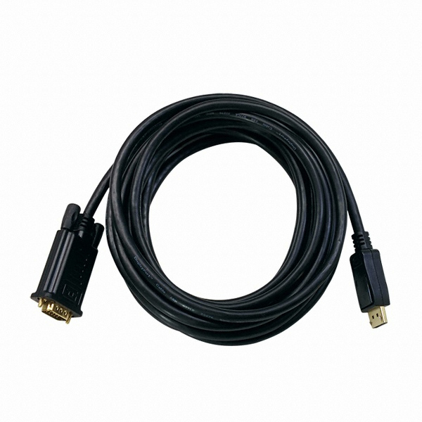 라인업시스템 LANSTAR DisplayPort (디스플레이포트) to VGA 케이블 (LS-DP15, 5m)_이미지