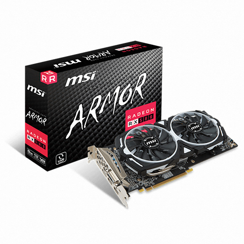 MSI <b>라데온</b> RX 580 아머 D5 8GB