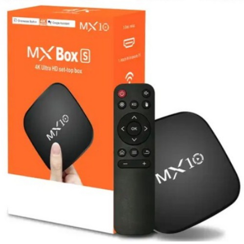 MX10 미니 안드로이드 TV 박스 (해외구매, 4GB+64GB)_이미지