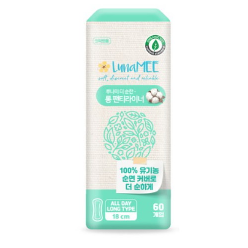 SSK 루나미 더 순한 롱 팬티라이너 60개 (10팩(600개))_이미지
