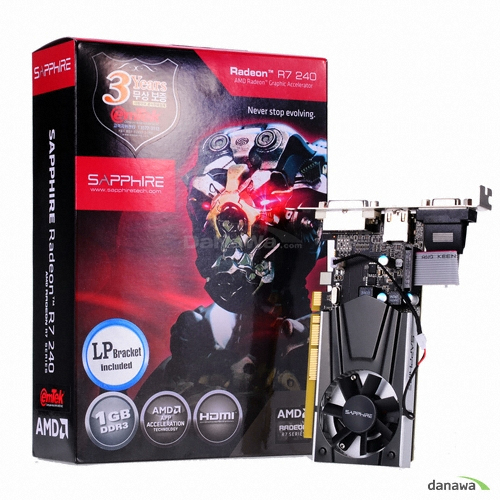 SAPPHIRE 라데온 R7 240 D3 1GB LP_이미지