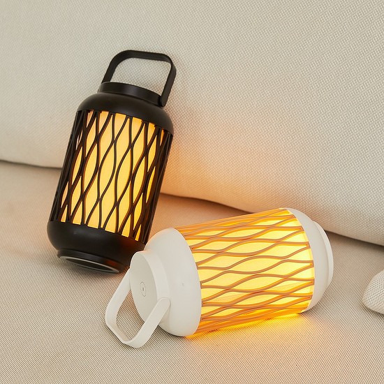 프리즘 충전식 LED 무드램프 (화이트)