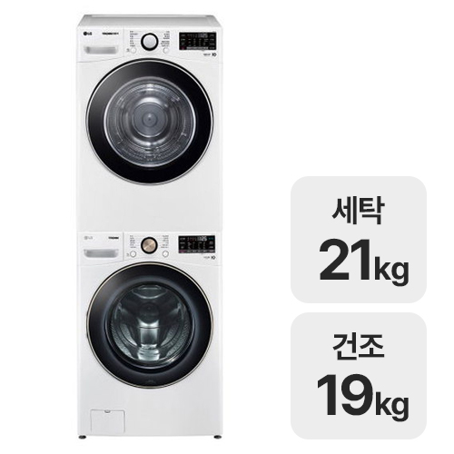 LG전자 트롬 F21WDLPR + RH19WTWN (공식인증점)_이미지