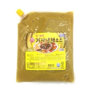 오뚜기 오쉐프 겨자냉채소스 1kg (6개)
