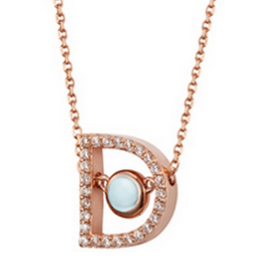 디디에두보 3월 탄생석 아쿠아마린 드봉디디 목걸이 JDRNRRF123L_이미지