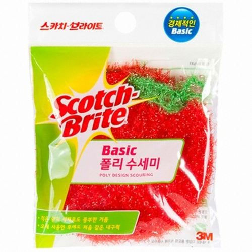 3M 스카치브라이트 베이직 폴리 수세미이미지입니다. 누르면 해당 게시물로 새창이동합니다.
