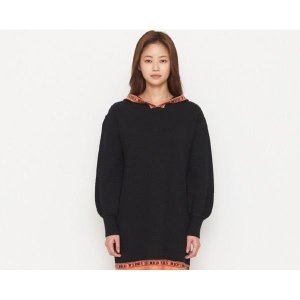  에고이스트 캐주얼 롱 후드 원피스_EK4KO161 상품이미지