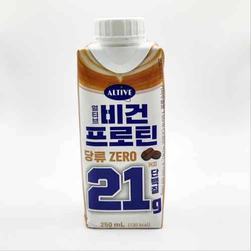 CJ제일제당 얼티브 비건프로틴 커피 250ml (36개)
