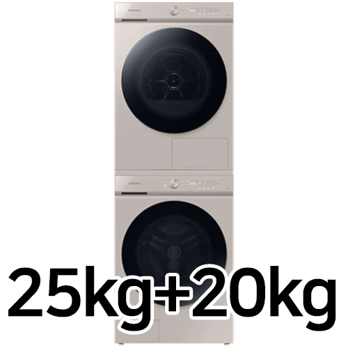 삼성전자 비스포크 AI WF25B9400KB + DV20B9720BB (일반설치)_이미지