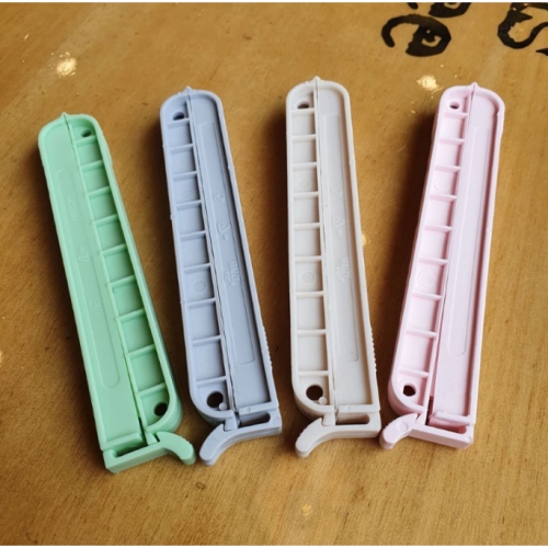 원라이프 국산 밀폐클립 끝까지 신선 STICK CLIP 과자 빵 야채 채소 봉지집게 4p 16cm 3p 19cm