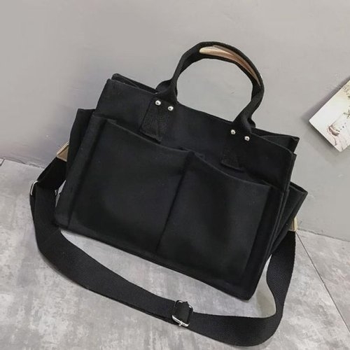 [불명] 아이코니 투포켓 데일리 수납가방 캔버스이미지입니다. 누르면 해당 게시물로 새창이동합니다.