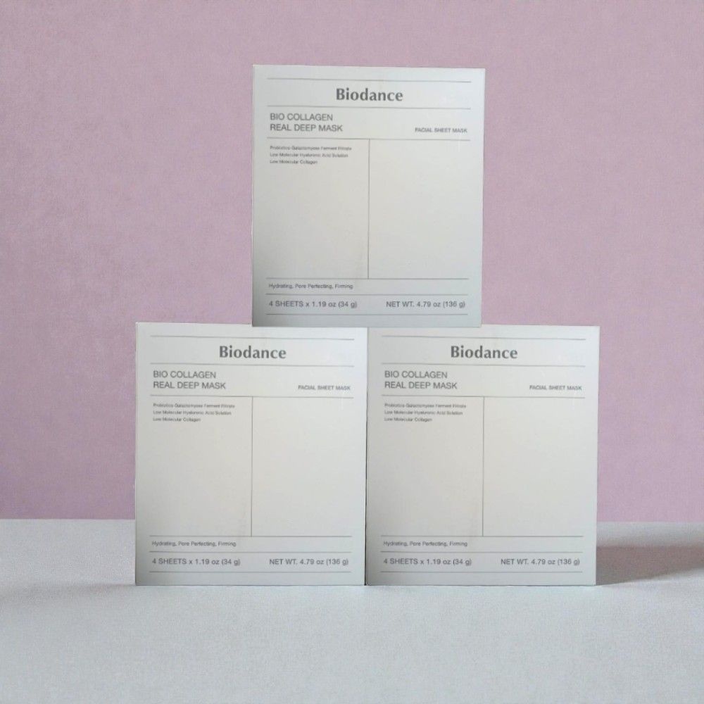 바이오던스 바이오 콜라겐 리얼 딥 마스크 34g (12매)