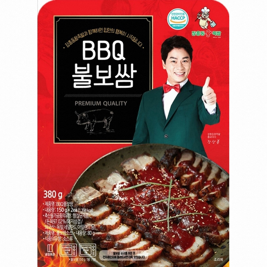 장충동왕족발 BBQ불보쌈 380g (1개)
