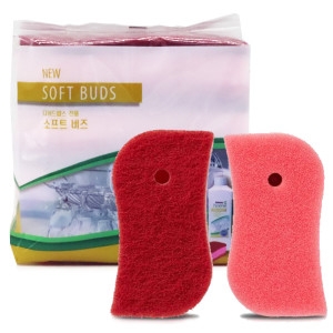 암웨이 소프트 버즈 식기 세척용 3중 구조 수세미_이미지