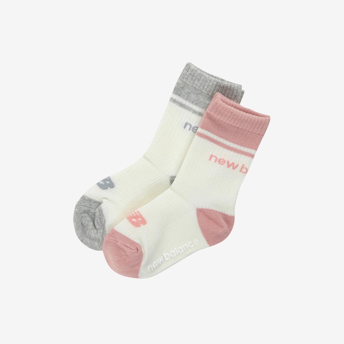 뉴발란스 키즈 2PCS 컬러블록 장목양말 NK8EGF203U