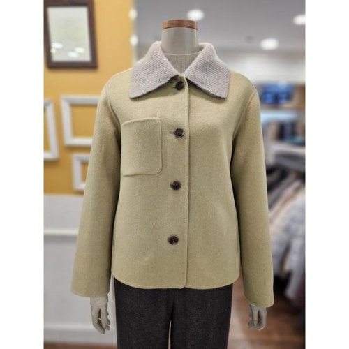 BCBG 세이브존01 니팅블록 크롭 핸드메이드 자켓 B6A1J106 S46775849_이미지