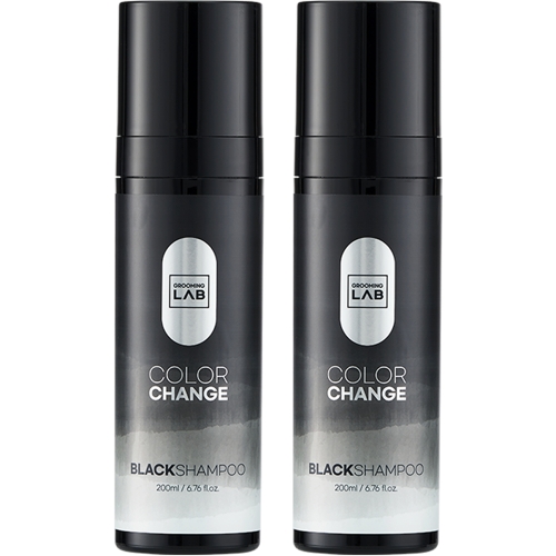 그루밍랩 컬러체인지 블랙 샴푸 200ml (2개)_이미지