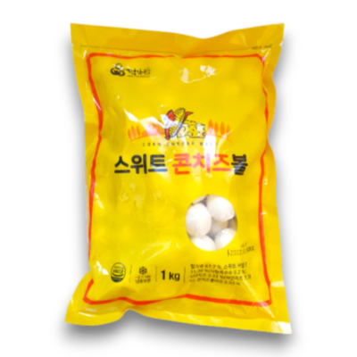 떡안애 스위트 콘치즈볼 1kg (6개)_이미지