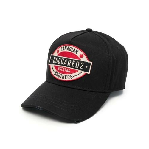  디스퀘어드2  DSQUARED2 남성 모자 DSQUARED2 패치 베이스볼 캡 BCM0440 05C000012124 46