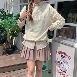 셀러허브 패션 VY 여자 데일리룩 맨투맨_WT32399_이미지