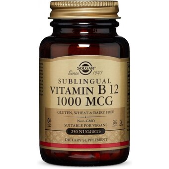 솔가 <b>비타민</b> <b>B</b>12 1000mcg 250캡슐