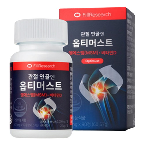 필리서치 관절 연골엔 옵티머스트 673mg 90정 (4개)_이미지