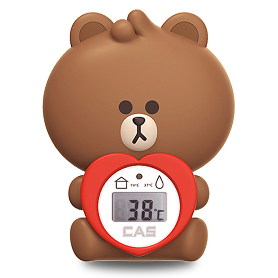 브라운앤프렌즈 탕온도계 LINE FRIENDS-B1