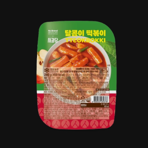 이마트 노브랜드 사과당 달콤이 떡볶이 280g (5개)_이미지