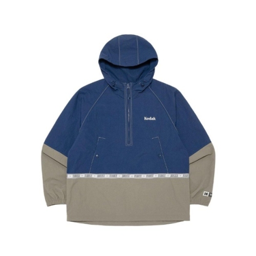 맨투맨티 UQS K5123LWTY1BLU 씨너리 컬러블럭 아노락 BLUE