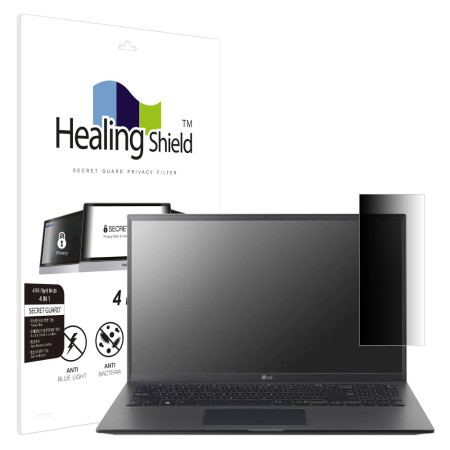 폰트리 힐링쉴드 LG전자 2022 그램15 15Z95P 15ZD95P SNS 메신저 사이드 프라이버시 보안필름_이미지