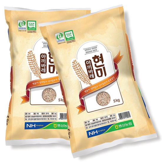 팽성농협 아끼바레 현미 5kg (2개)_이미지