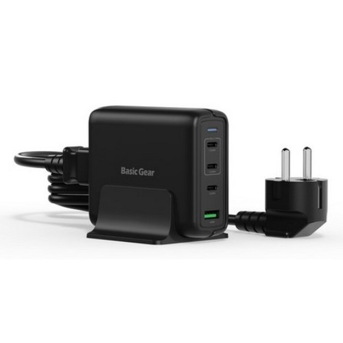 베이직기어 PD PPS 140W 4포트 GaN3 접지형 4포트 충전기