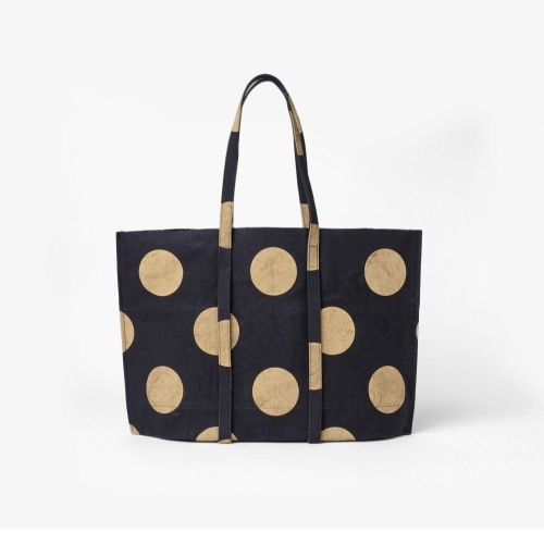 아미 샌프란시스코마켓 ACALVA 아칼바 SFM 20TH ANNIVERSARY DOT TOTE M NAVY/ACE2M80006A72_이미지