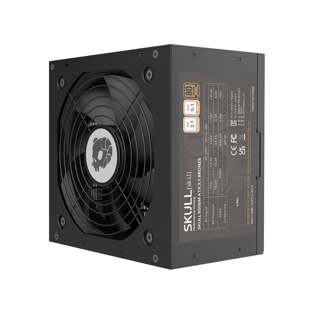 NEWZEN SKULL 650EM 80PLUS����� ATX3.1