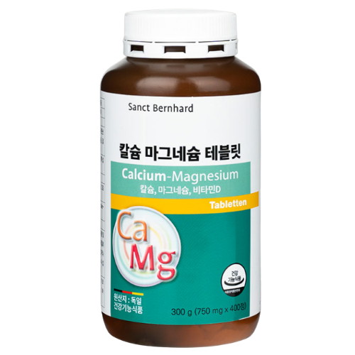 휴럼 칼슘 마그네슘 테블릿 400정
