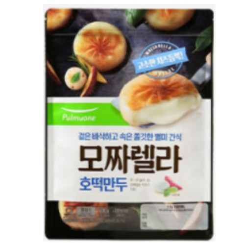 풀무원 모짜렐라 호떡만두 600g (3개)_이미지