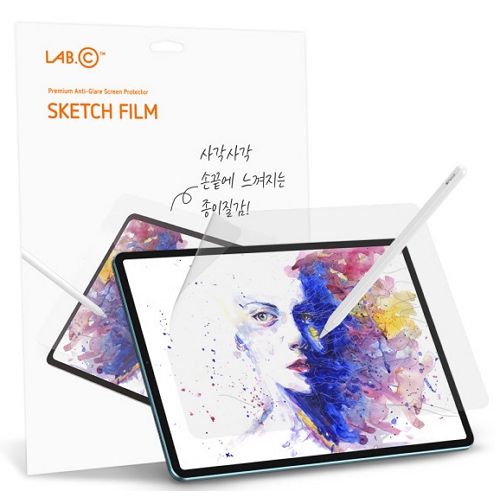 LAB.C iPad 10세대 종이질감 하드 스케치 보호필름 [액정 1매]