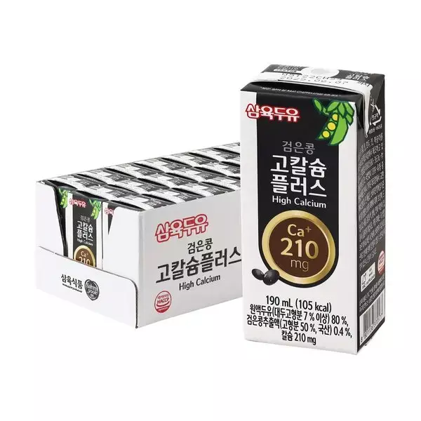검은콩 고칼슘 플러스 190ml