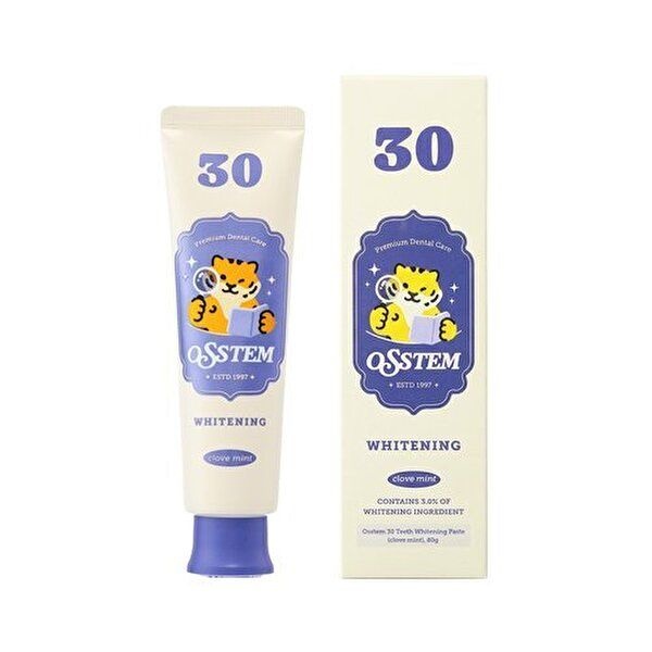 오스템 30 치아미백제 80g이미지입니다. 누르면 해당 게시물로 새창이동합니다.