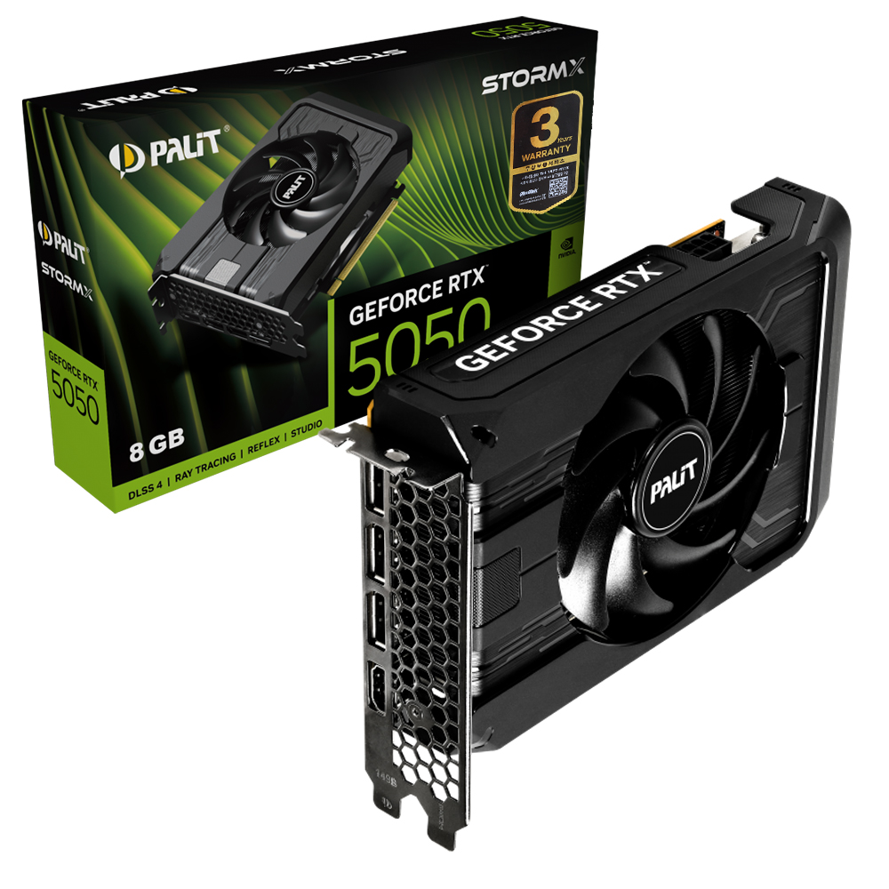 PALIT 지포스 RTX 5050 STORM X D6 8GB 이엠텍_이미지
