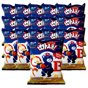 해태제과 더 빠새 간장새우맛 55g (16개)