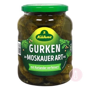 퀴네 모스카우어게르킨 670g  러시안스타일 오이피클