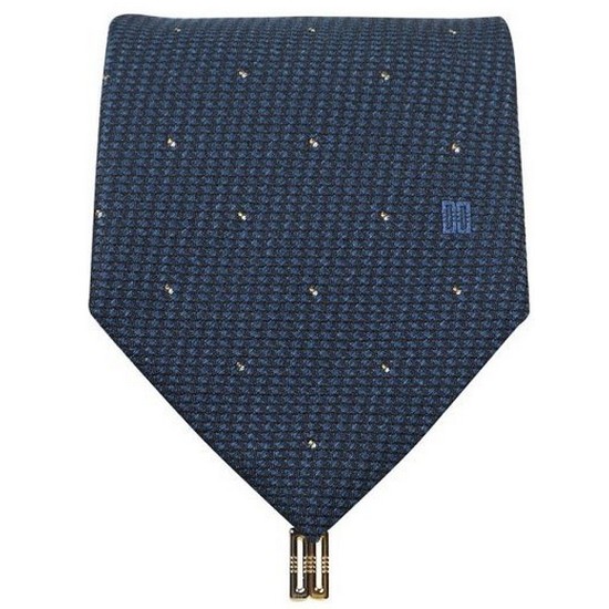 닥스 실크혼방 메탈 올오버 넥타이 DJF1ACF1238 (N1, 네이비)_이미지