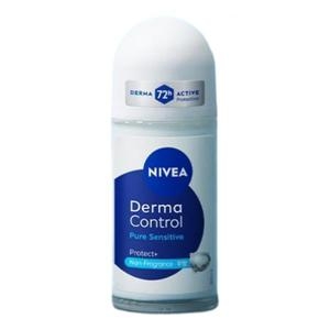 니베아 데오드란트 롤온 더마 컨트롤 퓨어 센서티브 50ml (1개)