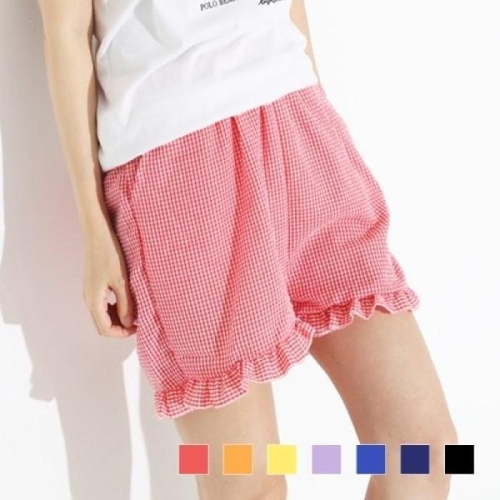 깨비몰 여성 데일리 여름 손체코 4부 지짐이 반바지 팬츠 S8740694_이미지