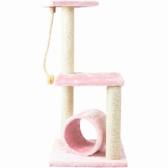  펫모닝 핑크 미니 캣타워(PMC-9053)