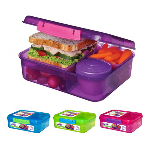 시스테마 BPA-free 벤토 런치 박스 도시락통 1.65L