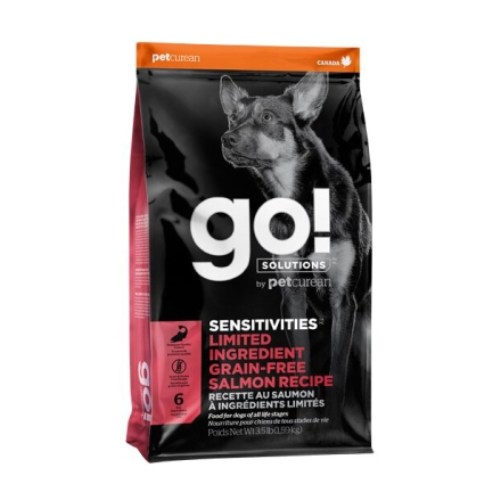 펫큐리언 고(GO) 독 솔루션 LID 연어 5.44kg (1개)